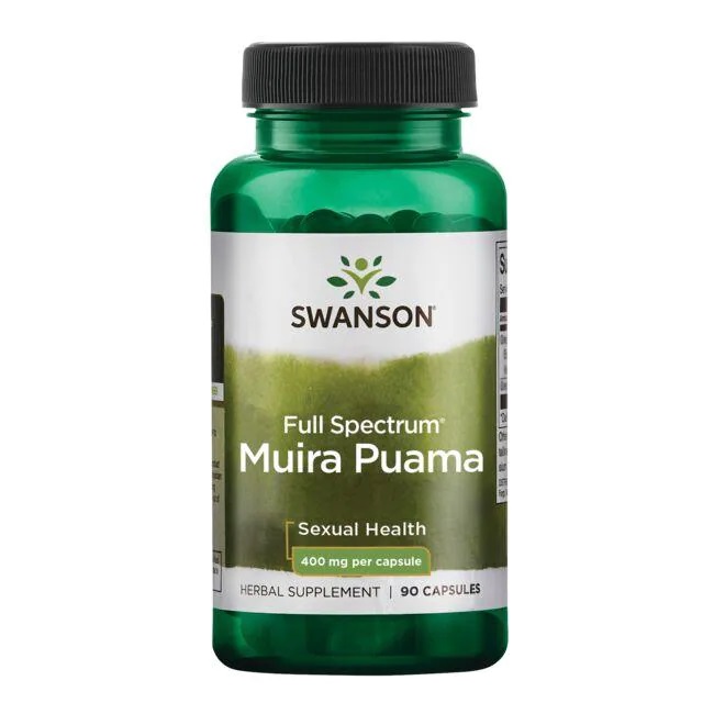 Full Spectrum Muira Puama, 400mg - 90 caps