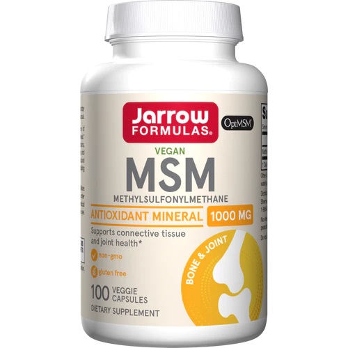 MSM (Methyl-Sulfonyl-Methane), 1000mg - 100 vcaps